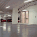 Lamborghini elevator and garage