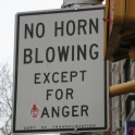 No horn blowing