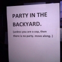 Party in the Backyard