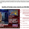 Quality of foreign news reports on Fox