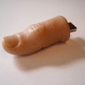 Real life ooking finger USB drive