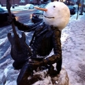 Rock Star Snowman