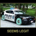 Seems Legit Police Car