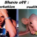 Shave off