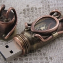 Steampunk USB drive