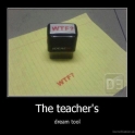 The teachers dream tool