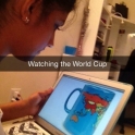 Watching the world cup