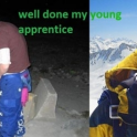 Well done my young apprentice