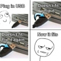 When Plugging In USB
