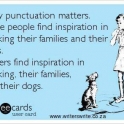 Why punctuation matters