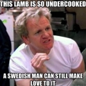 this lamb is under cooked