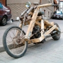 wood bike