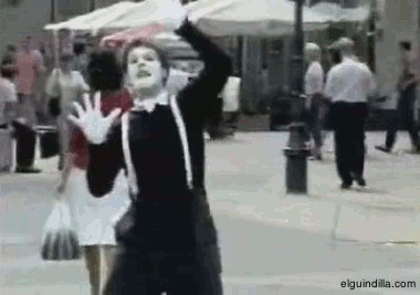 This Mime Artist Is Good