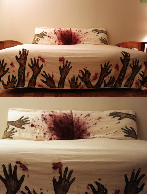 zombie bed sheets
