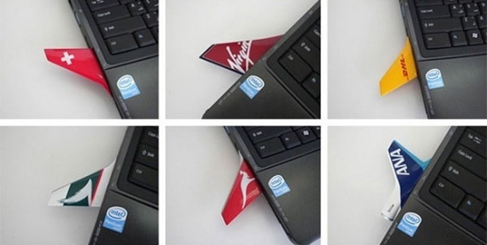 Airplane wings USB drives