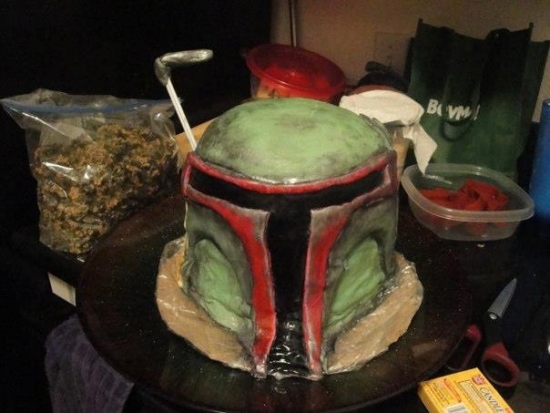 Boba Fett Cake