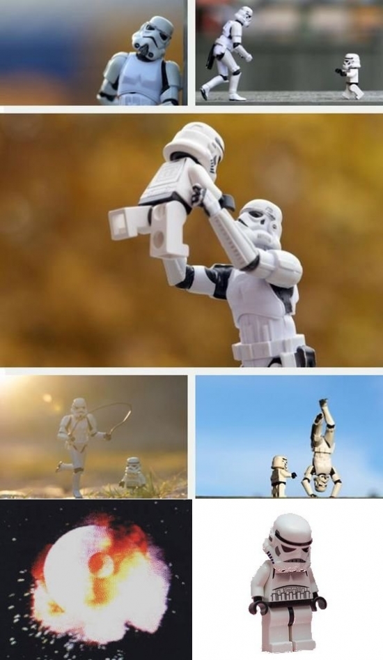 Even Stormtroopers have kids