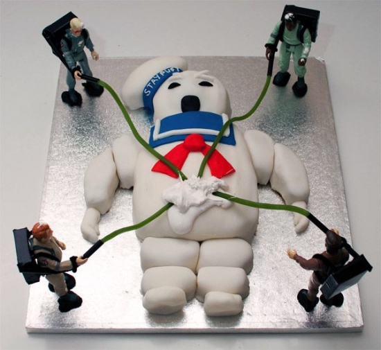 Ghostbusters Cake