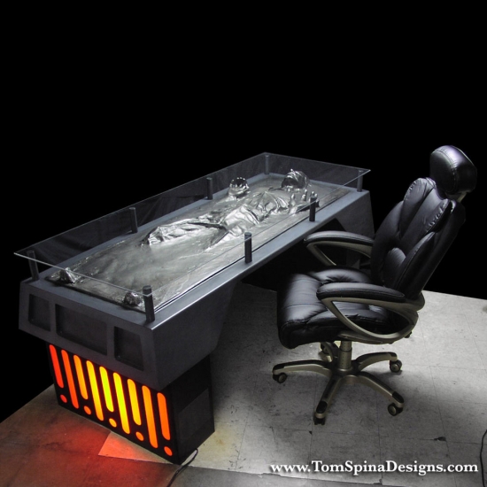 Han Solo Carbonite Desk