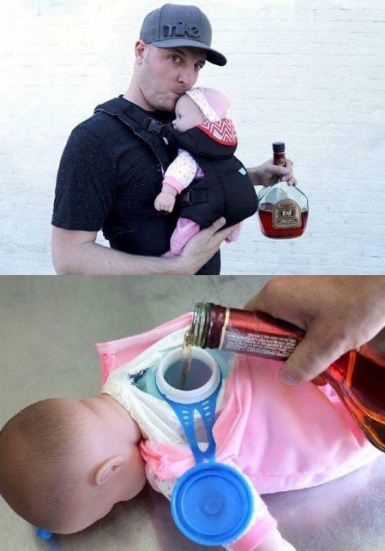 How to sneak alcohol