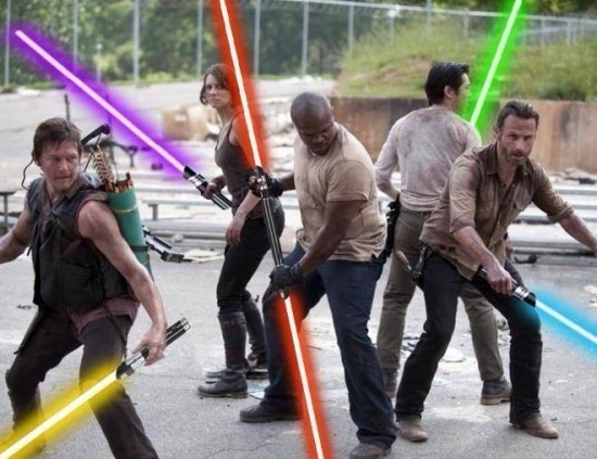 If walking dead was Star wars