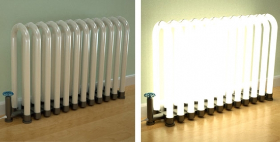 Light up radiator