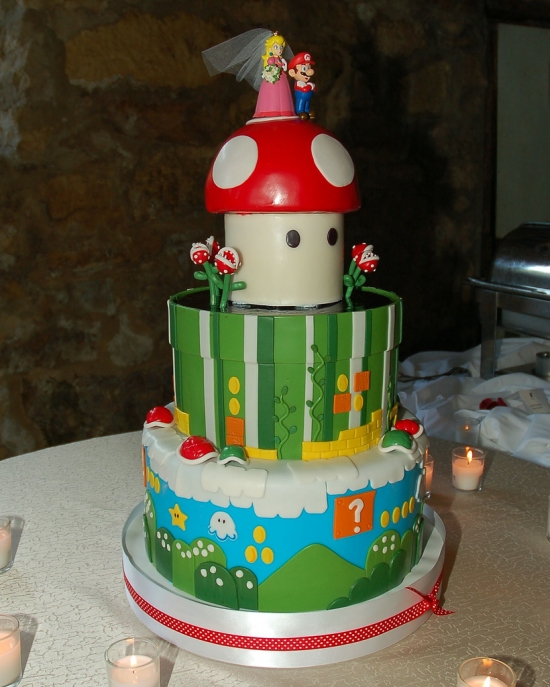 Mario Birthday Cake