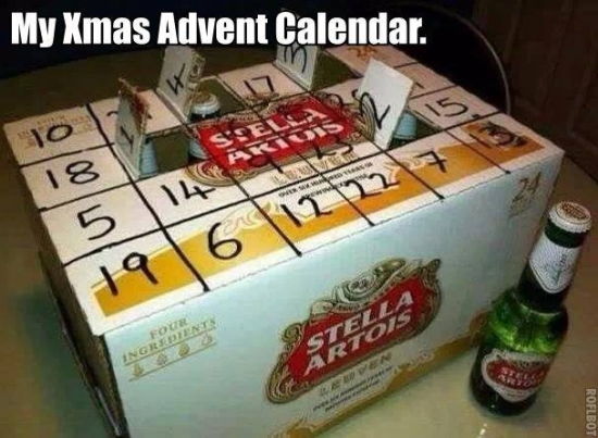 My kind of Xmas advent calendar