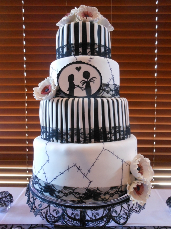 Nightmare Before Christmas Cake