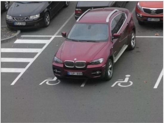 Parking Like a dick