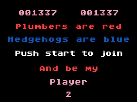 Plumbers are red..