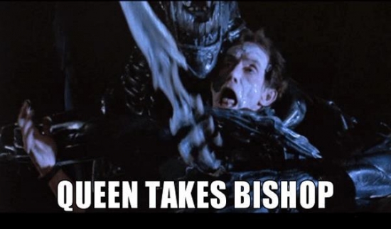 Queen Takes Bishop