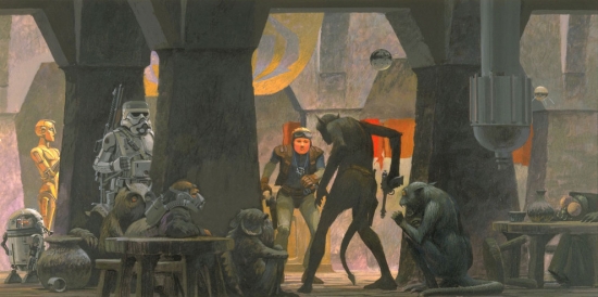 Ralph McQuarrie Mos Eisley Cantina