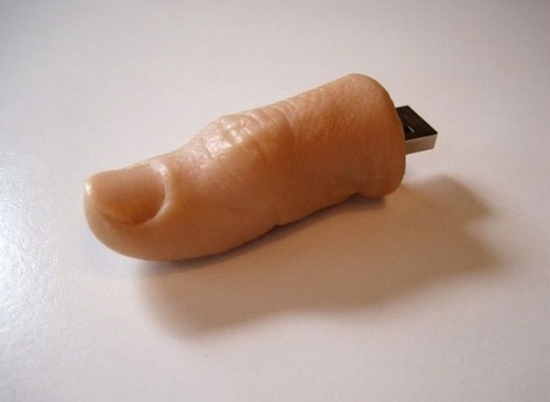 Real life ooking finger USB drive