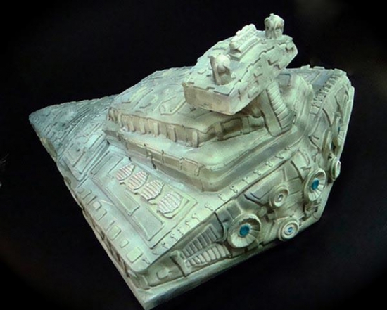 Star Destroyer Cake