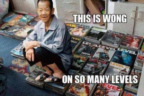 This is Wong on so many Levels