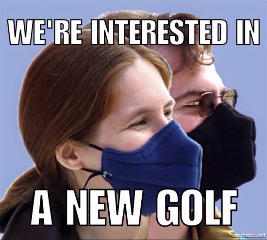 Were interested in a new Golf