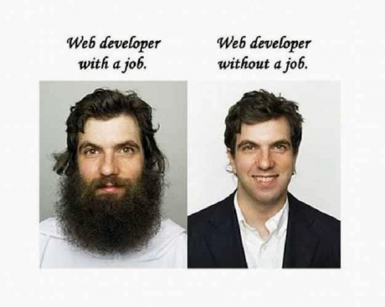 What web developers look like