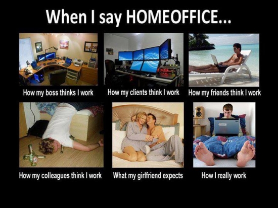 When I say homeoffice