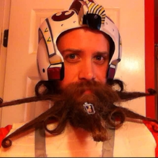 X Wing Pilot Beard