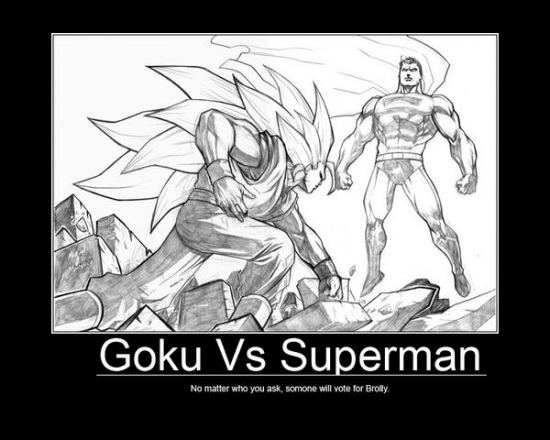 goku vs superman2