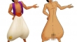 Aladdin without trousers on