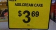 Ass Cream Cake