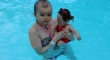 Baby in pool faceswap