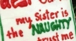 Dear Santa My Sister Is The Naughty