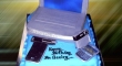 Laptop cake