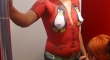 Linux Penguins Body Paint