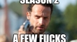 Rick Grimes through the seasons