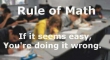 Rules of Math
