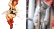 cats that look like pin up girls 9